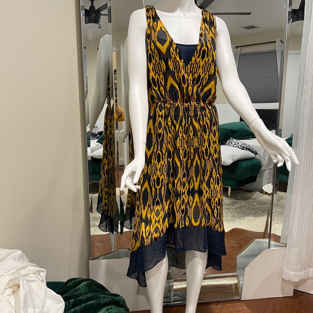 New Vera Wang high low dress